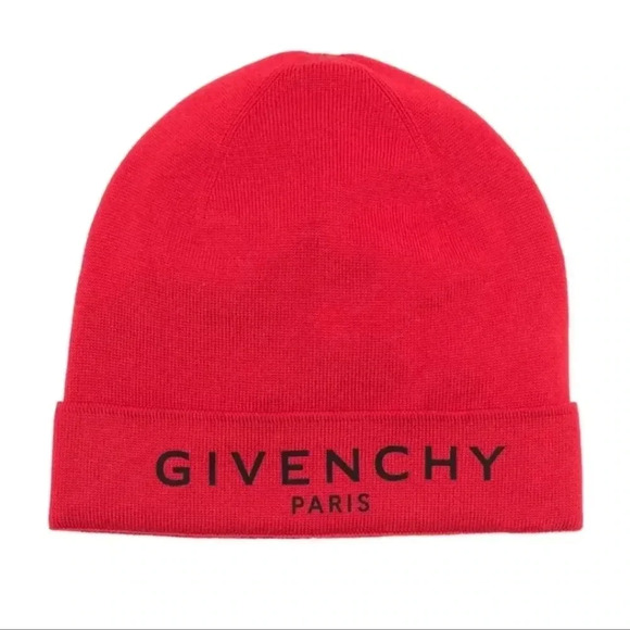 Givenchy Cuffed Logo Beanie - Picture 1 of 4